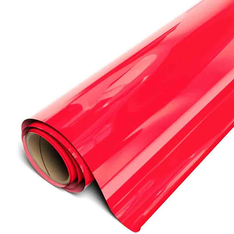 15" Fluorescent Coral Siser EasyWeed Heat Transfer Vinyl (HTV)
