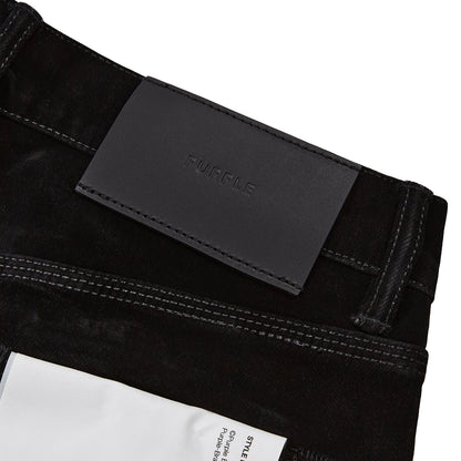 Flock Dipped Flared | Black