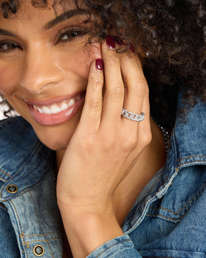 Julian 6.8mm Ring - Silver