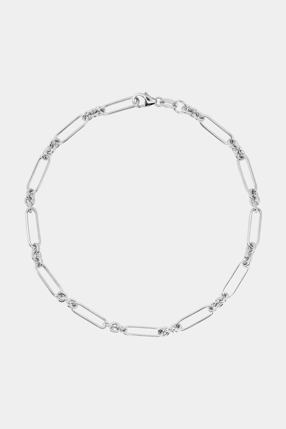 Medium Lennox Anklet | Silver