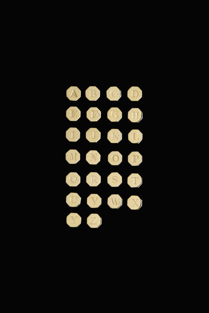 Baby Letter Bracelet | 9K Rose Gold