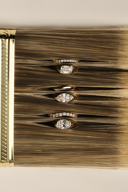 Insignia Band | 18K Yellow Gold